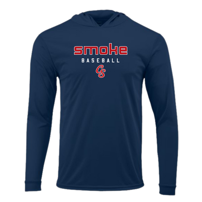 Smoke Modern Lightweight Performance Hoodie (Multiple Colors)