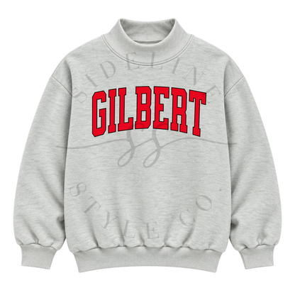CUSTOM One Word Mock Neck