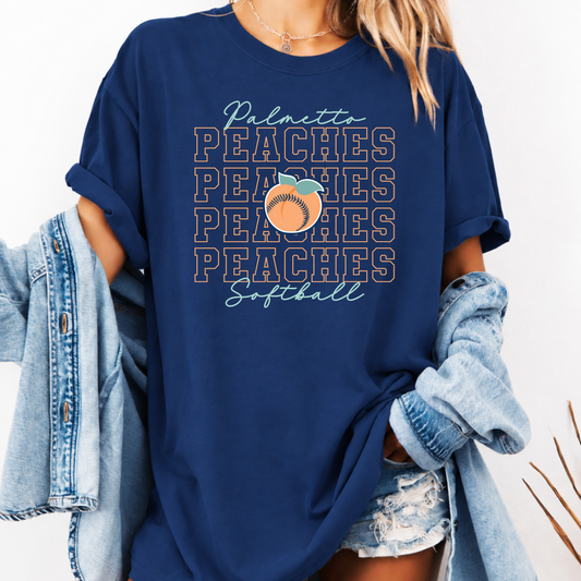 Peaches Repeat Tee