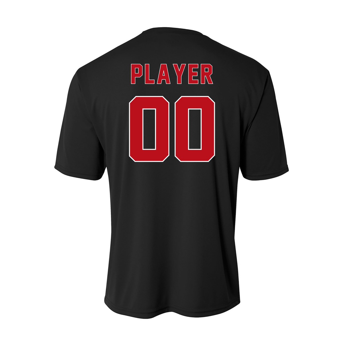 GDYB Baseball Simple Performance PLAYER NAME / NUMBER (Multiple Colors)