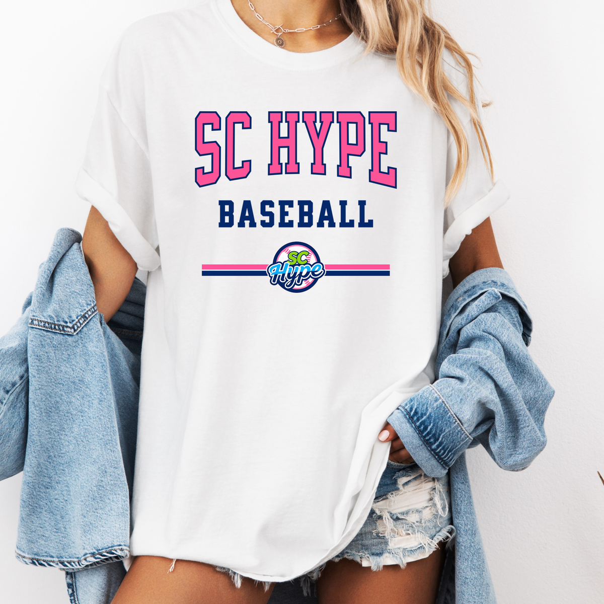 SC Hype Baseball Varsity Tee (Multiple Colors)