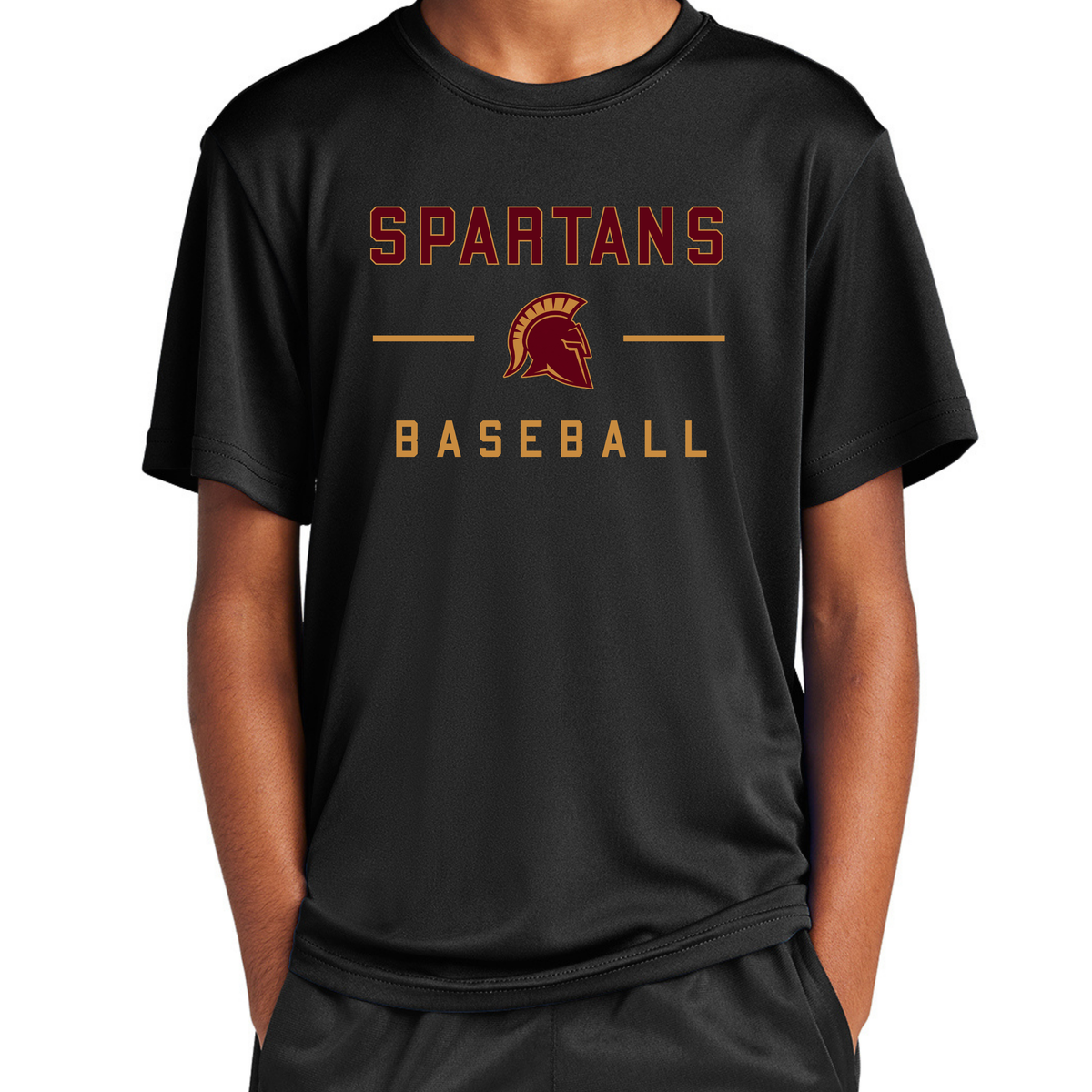 SC Spartans Line Performance Tee (Multiple Colors)