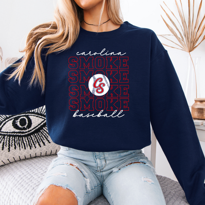 Carolina Smoke Repeat Sweatshirt (Multiple Colors)