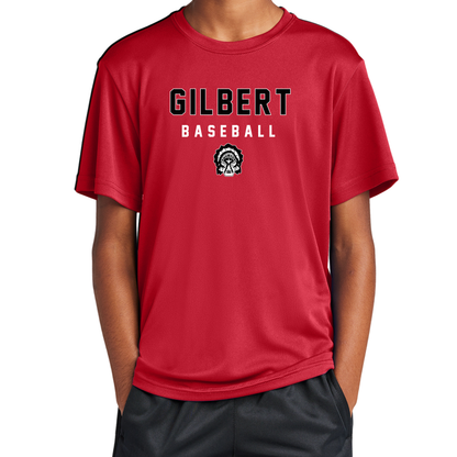 GDYB Baseball Simple Performance Tee (Multiple Colors)