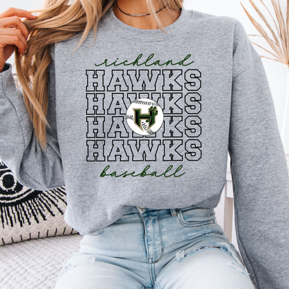 Richland Hawks Repeat Sweatshirt (Multiple Colors)