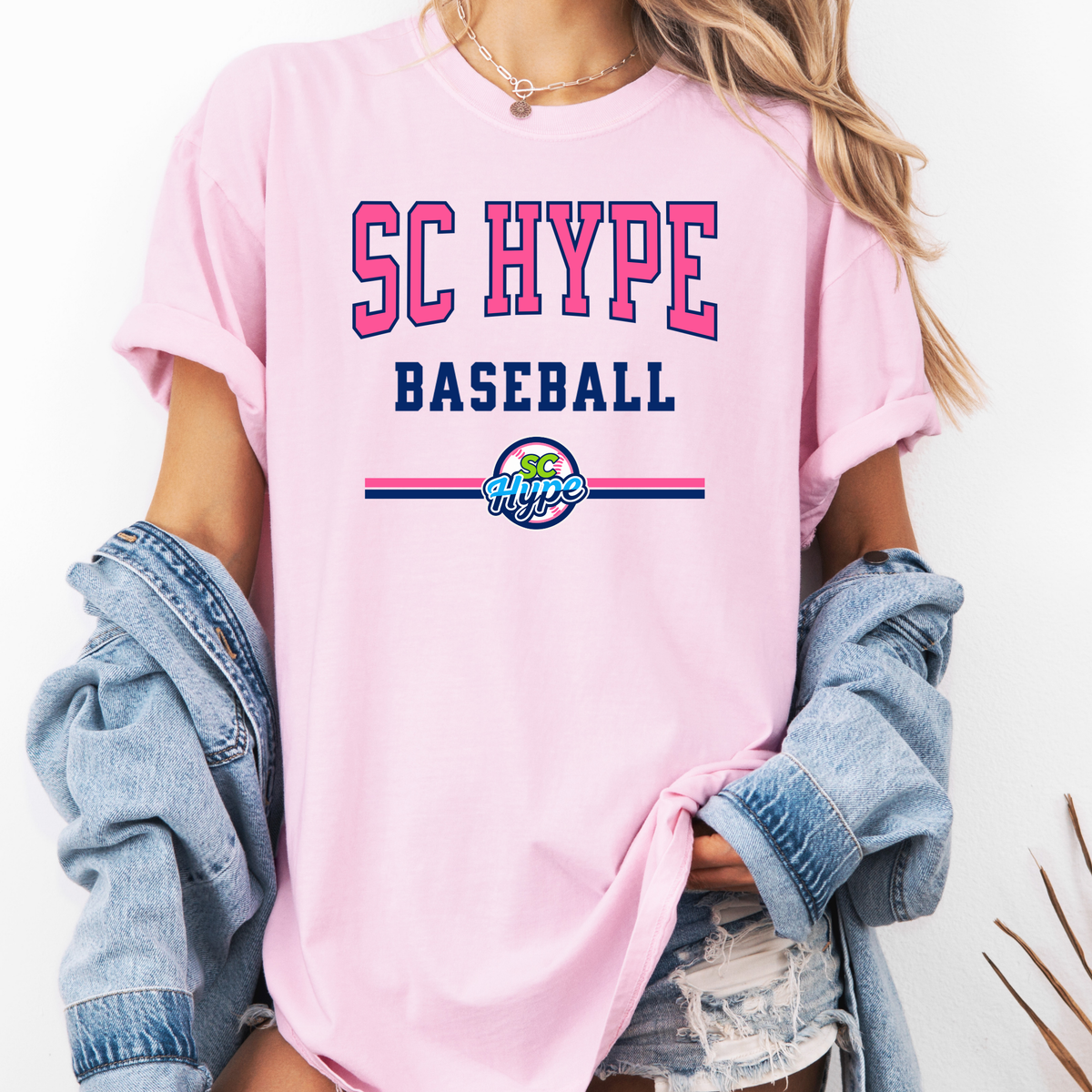 SC Hype Baseball Varsity Tee (Multiple Colors)