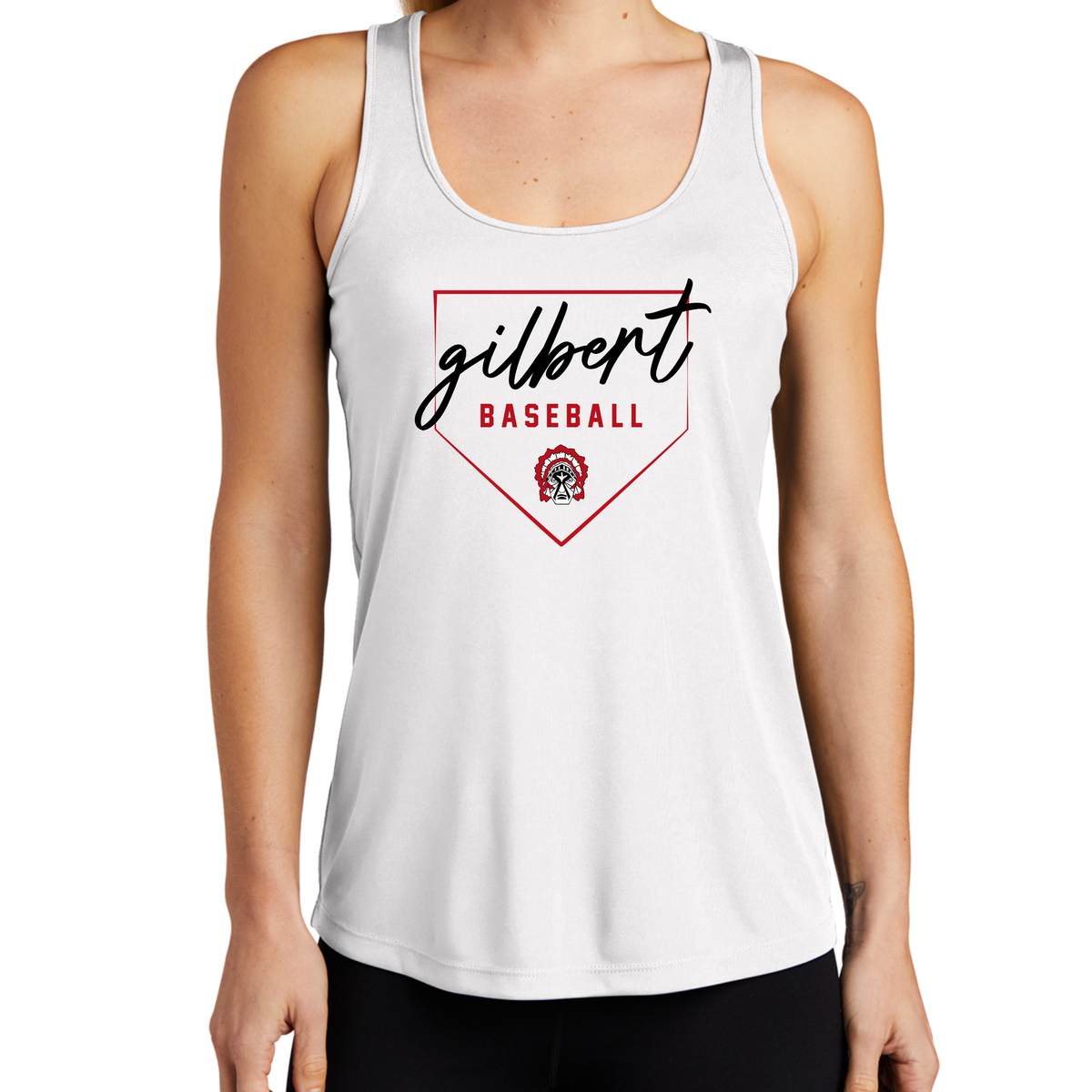 Gilbert DYB Plate Performance Tank - FRONT ONLY (Multiple Colors)
