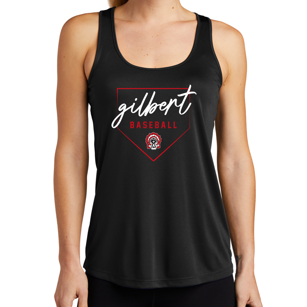 Gilbert DYB Plate Performance Tank - FRONT ONLY (Multiple Colors)