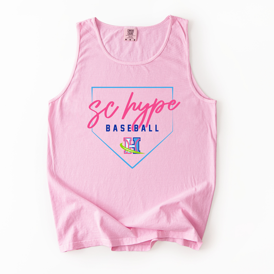 SC Hype Plate Comfort Colors Tank (Runs big!)