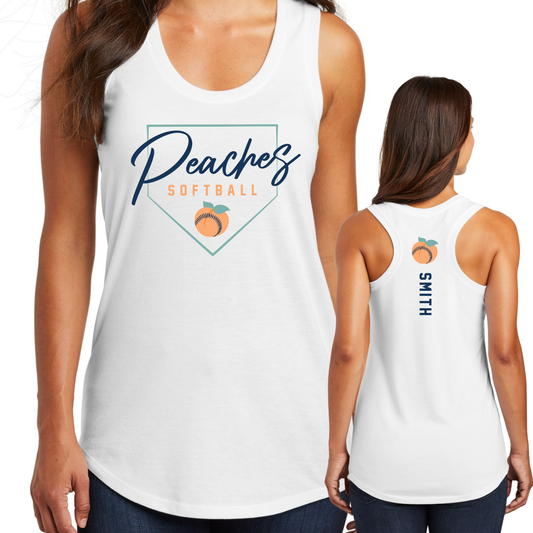 Peaches Plate District Tank - PLAYER NAME