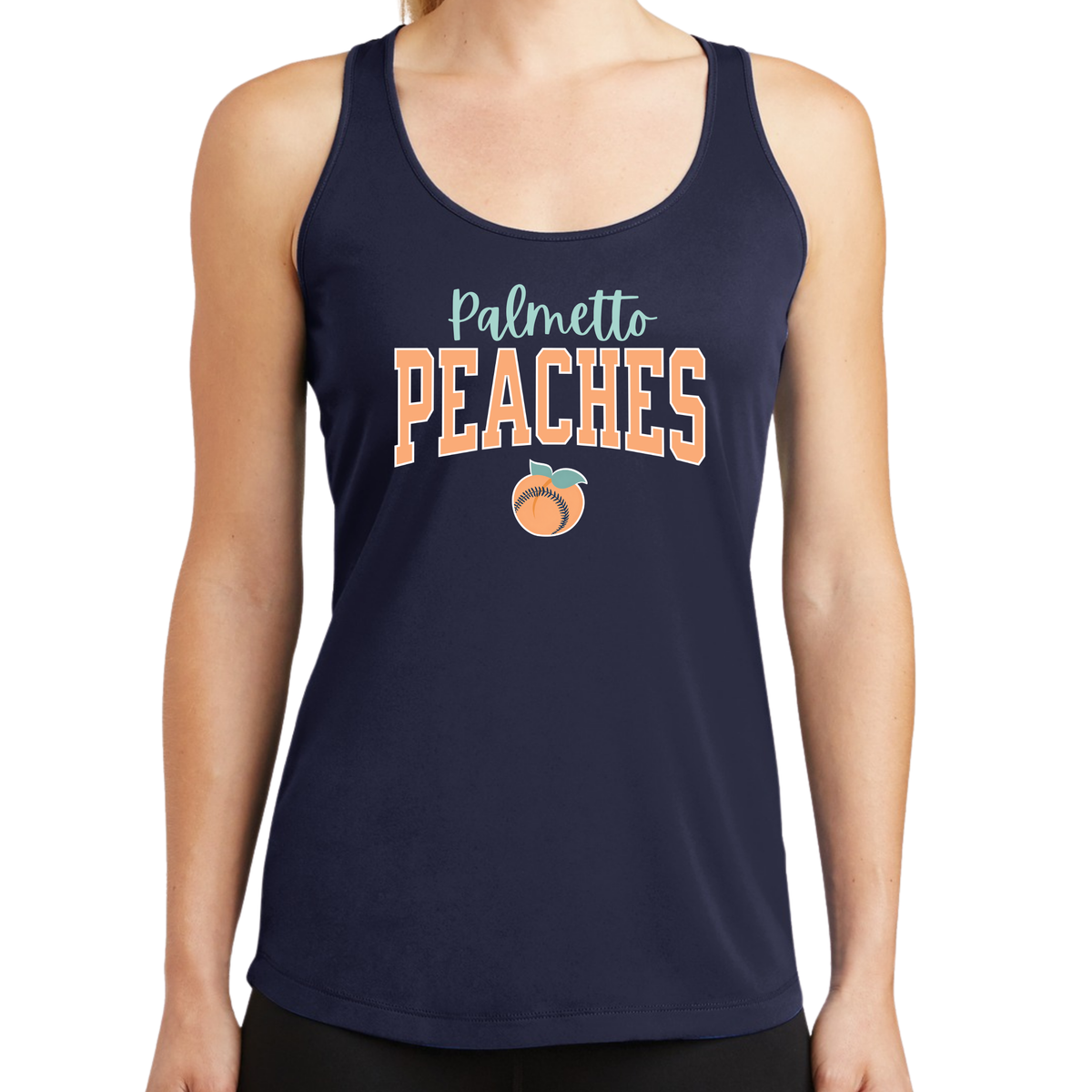 Peaches Logo Performance Tank (Multiple Colors)