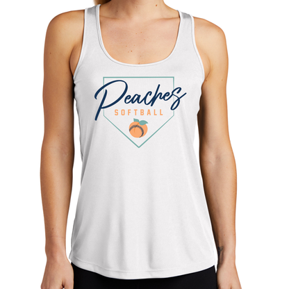 Peaches Plate Performance Tank (Multiple Colors)