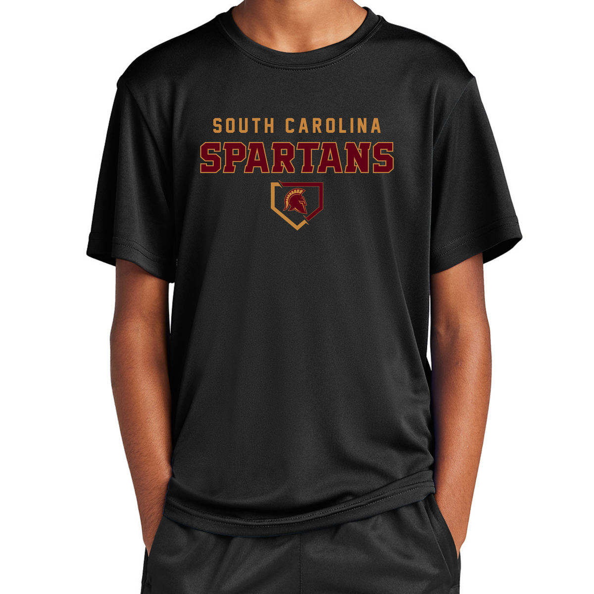 SC Spartans Modern Plate Performance Tee (Multiple Colors)