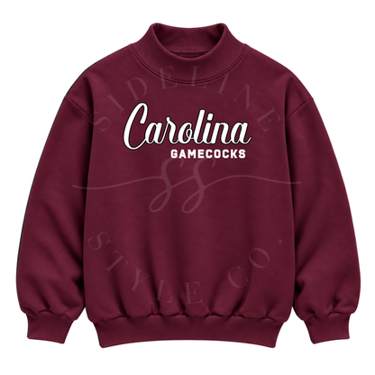 GAMECOCKS Mock Neck (Multiple Colors)