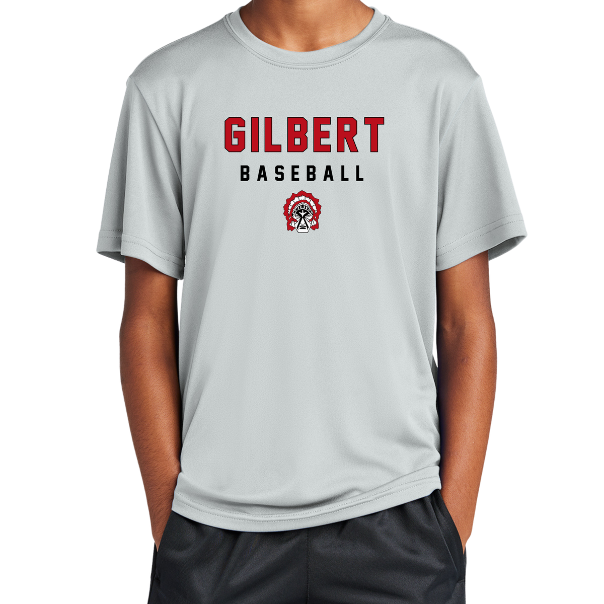 GDYB Baseball Simple Performance Tee (Multiple Colors)