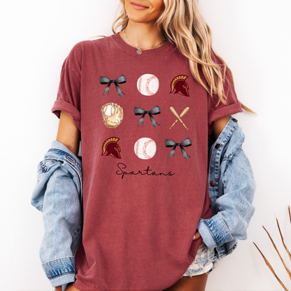 SC Spartans Bow CC Tee (Multiple Colors)
