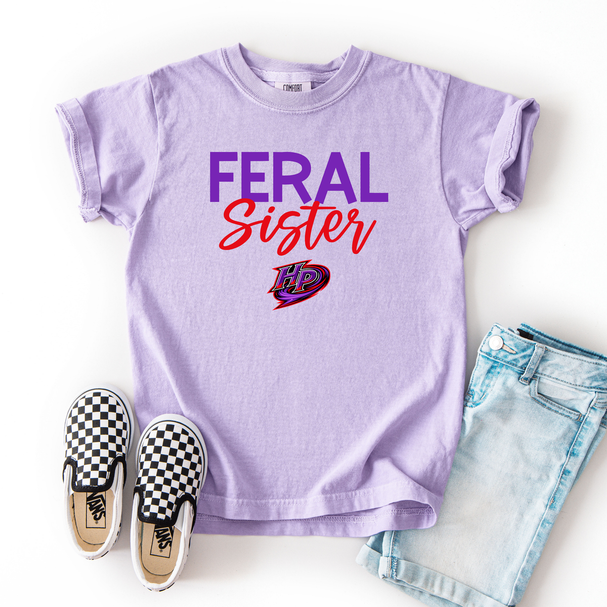 Feral Sister Tee - Hurricanes