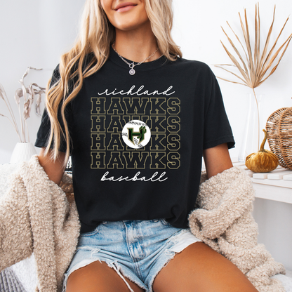 Richland Hawks Repeat Tee (Multiple Colors)