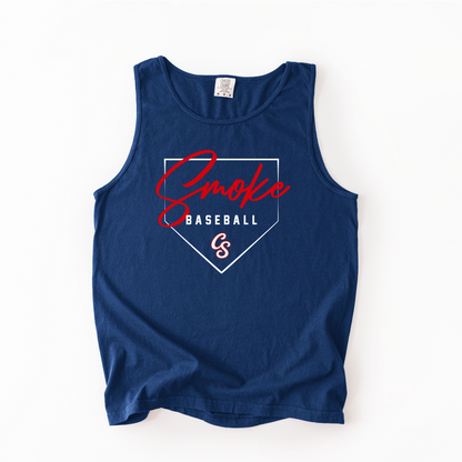 Smoke Plate Comfort Colors Tank (Runs big!)