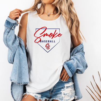 Smoke Plate Comfort Colors Tank (Runs big!)