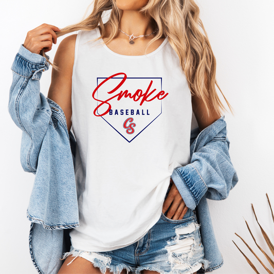 Smoke Plate Comfort Colors Tank (Runs big!)