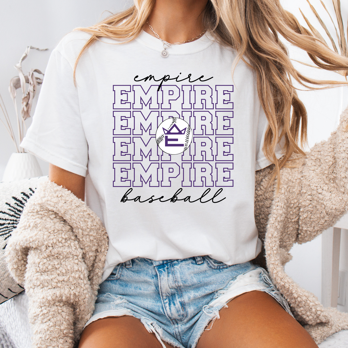 Empire Repeat Logo Tee (Multiple Colors)