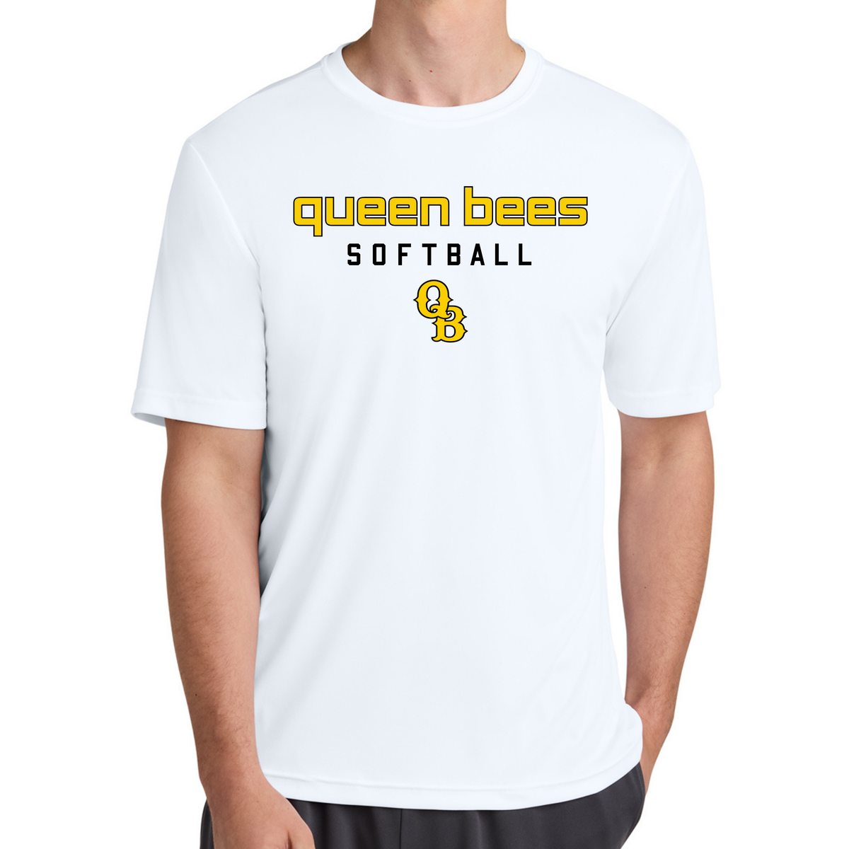 Queen Bees Modern Performance Tee (Multiple Colors)
