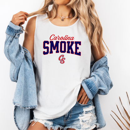 Smoke Classic Logo Comfort Colors Tank (Runs big!)