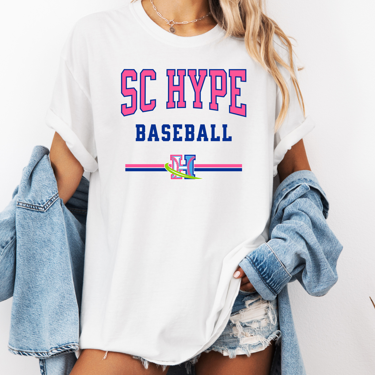 SC Hype Baseball Varsity Tee (Multiple Colors)