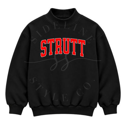 CUSTOM One Word Mock Neck