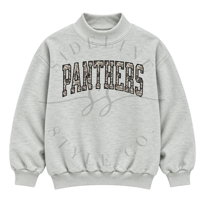 CUSTOM Camo Name Mock Neck