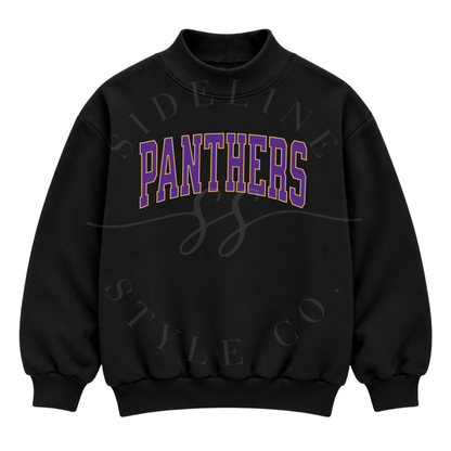 CUSTOM One Word Mock Neck