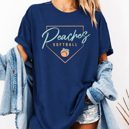 Peaches Thin Plate Tee