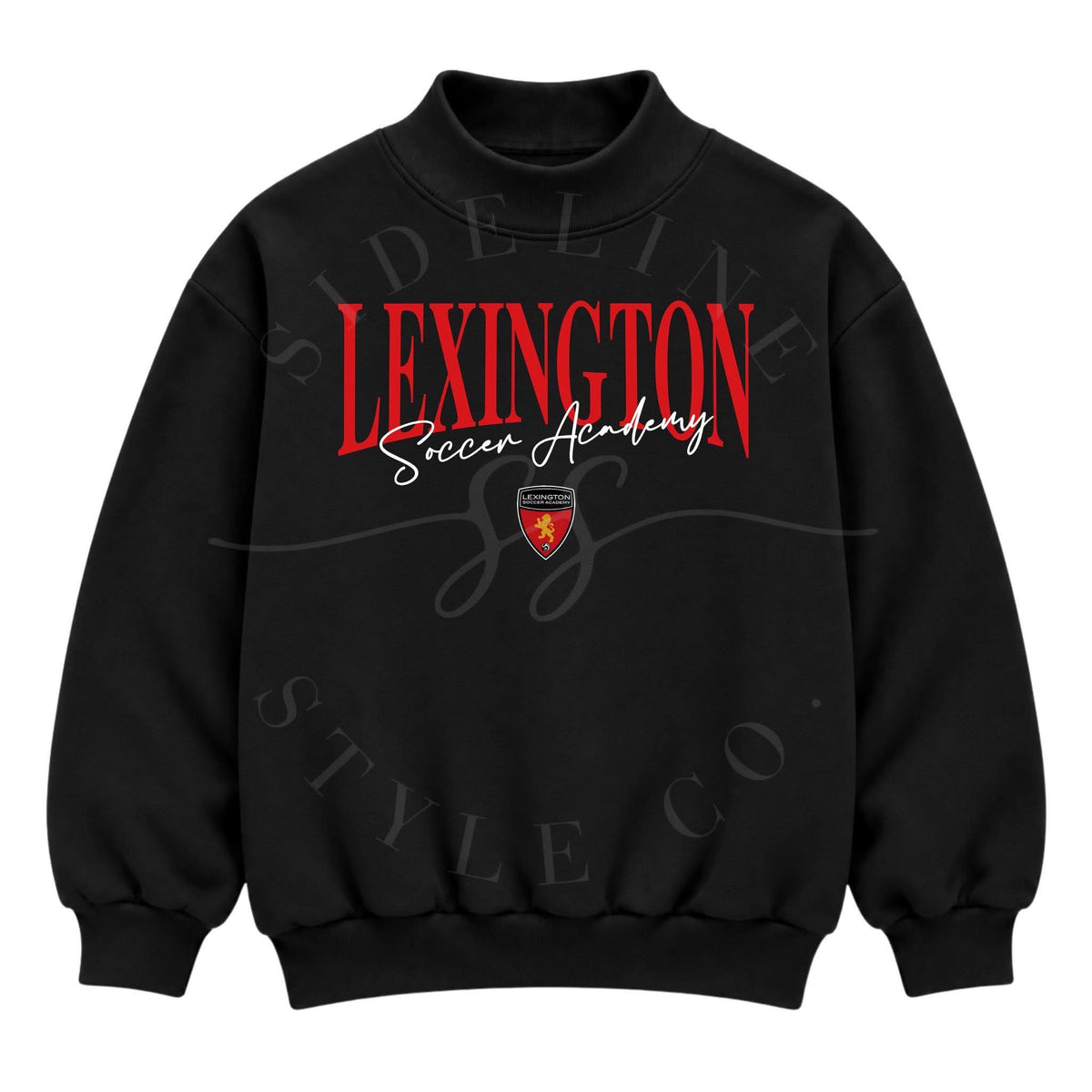 Lexington Soccer Academy Mock Neck