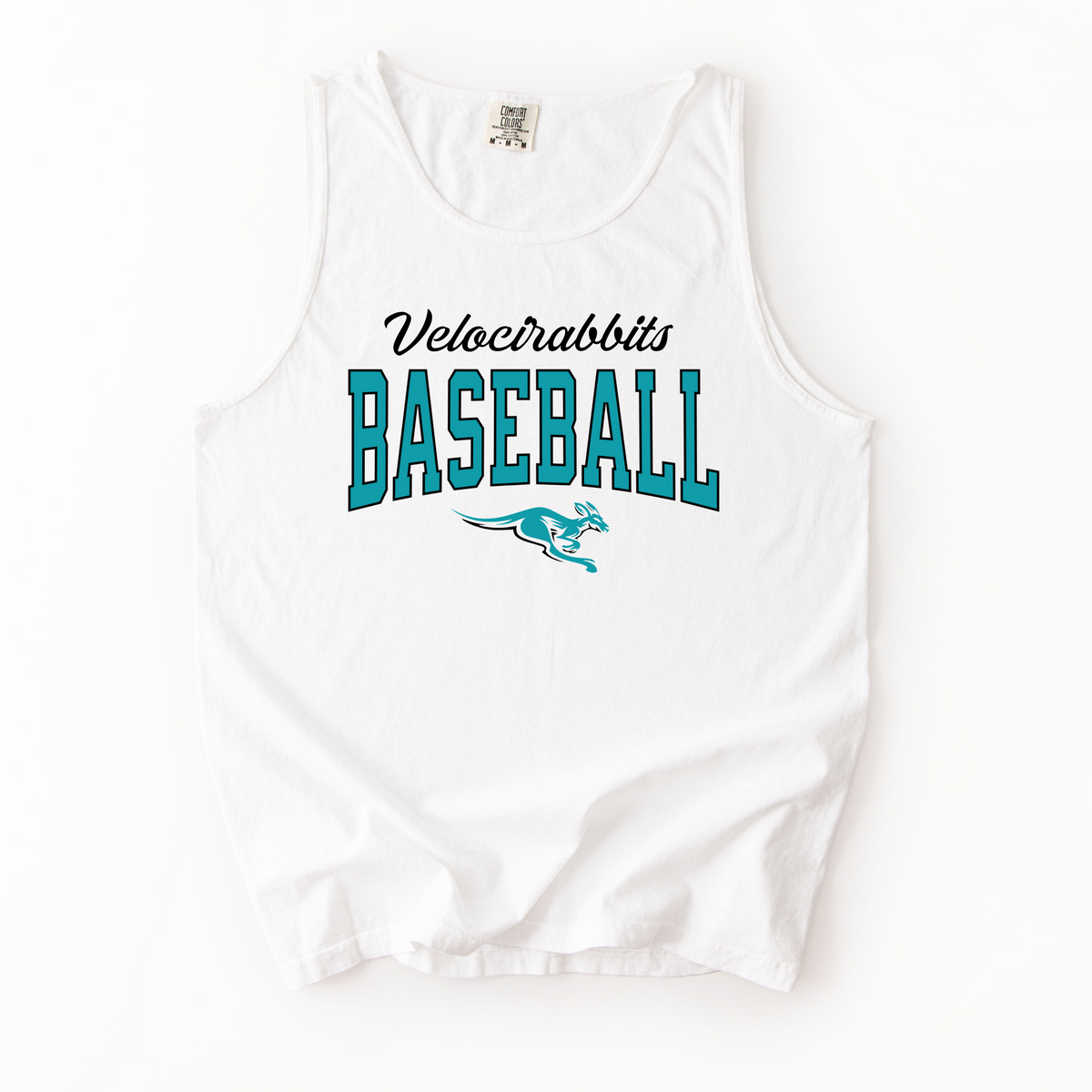 Velocirabbits Classic Logo Tank FRONT ONLY (Multiple Styles / Colors)