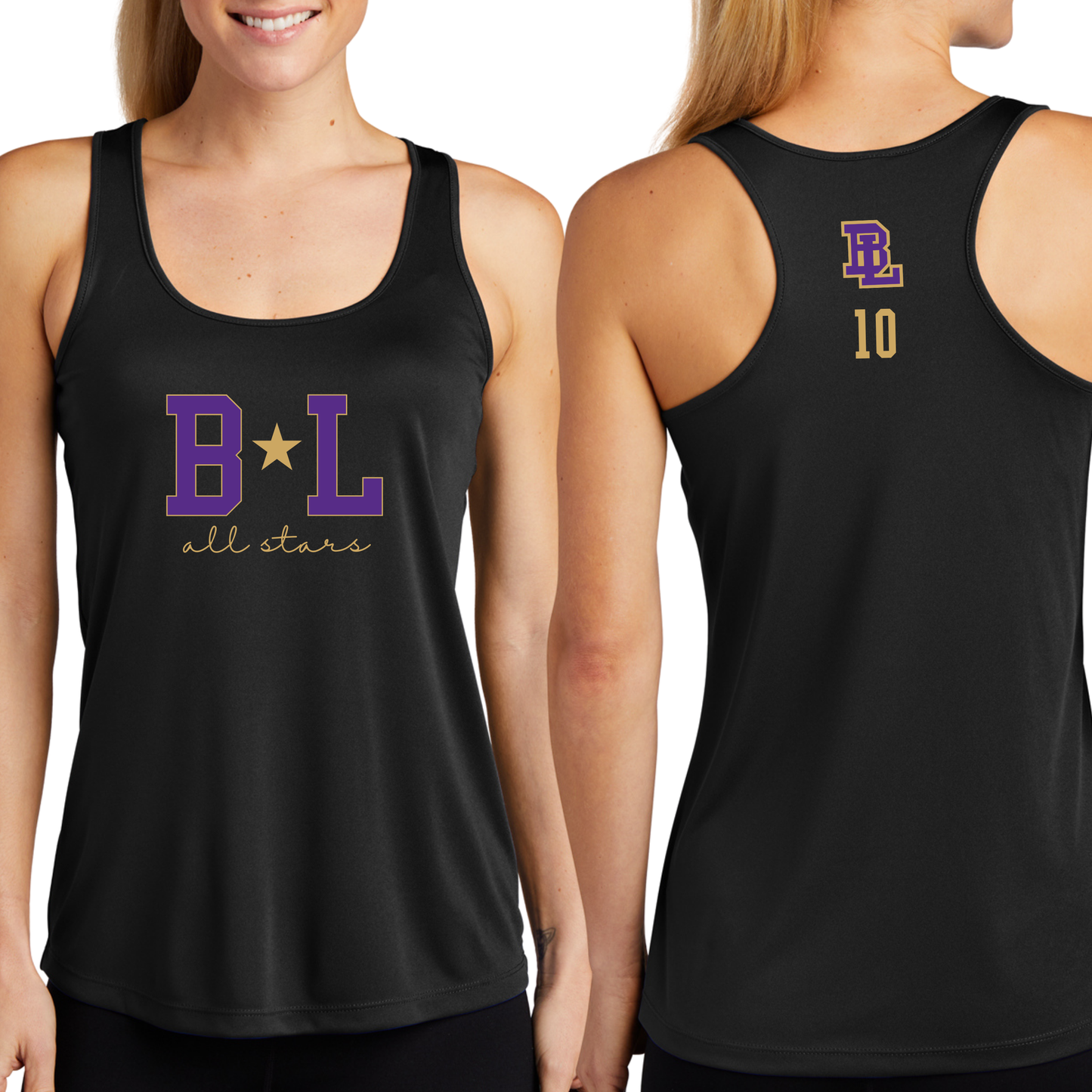 B*L All Stars Performance Tank (multiple colors)