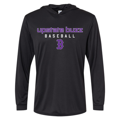 Upstate Buzz Baseball Lightweight Performance Hoodie (Multiple Colors)
