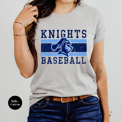 Distressed Knights Baseball (Multiple Styles)