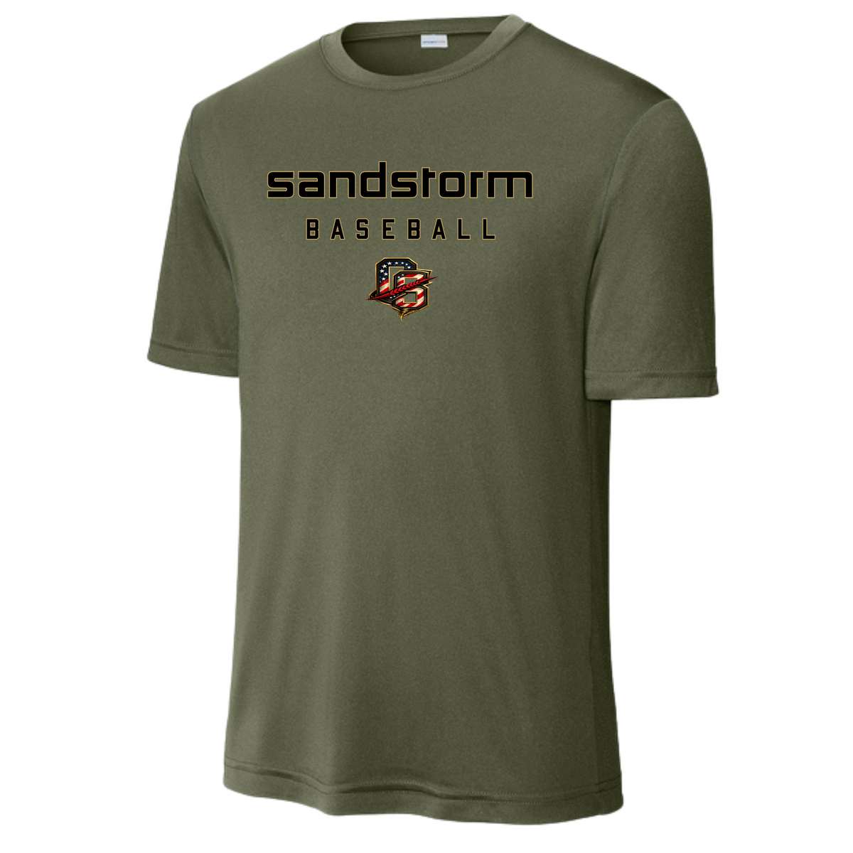 Sandstorm Simple Performance Tee - Green