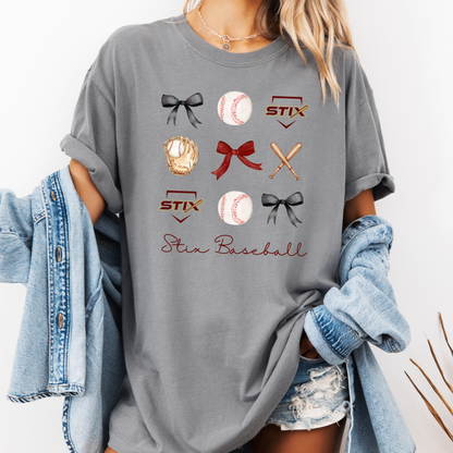 Stix Bow Tee (Multiple Colors)