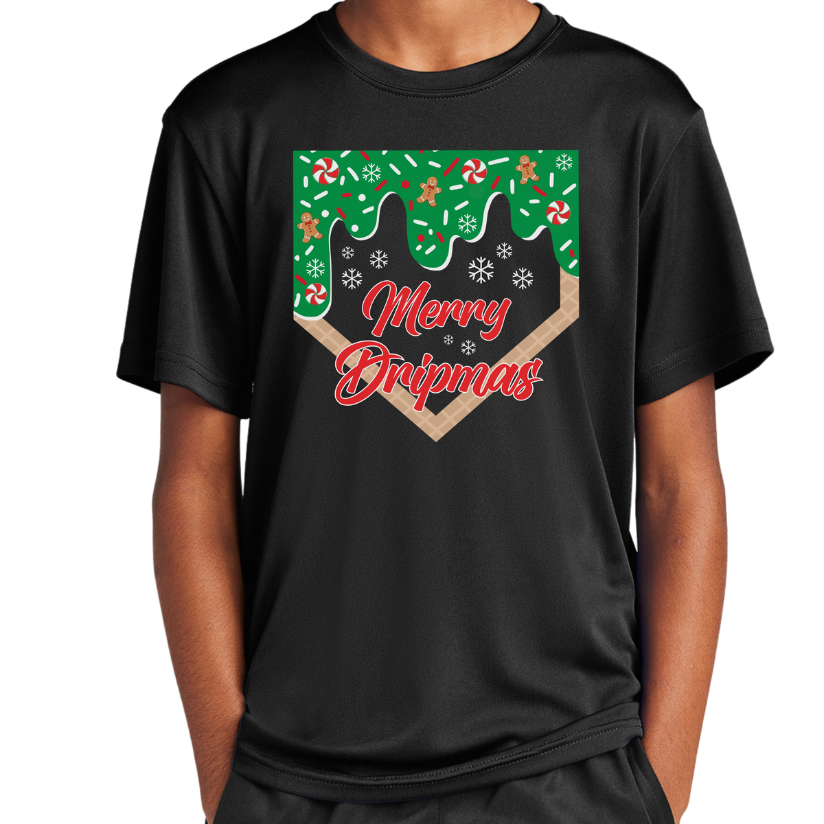 Merry Dripmas Performance Tee