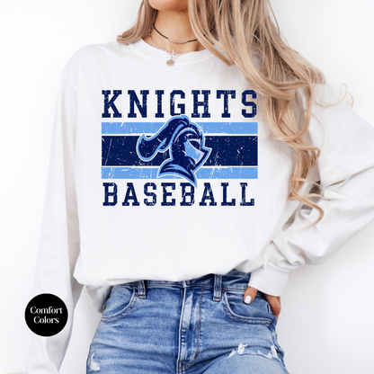 Distressed Knights Baseball (Multiple Styles)