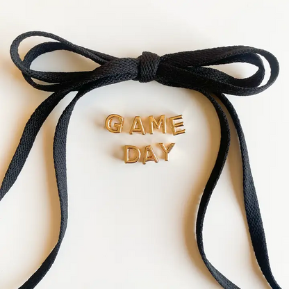 Game Day Sneaker Laces + Charm Set