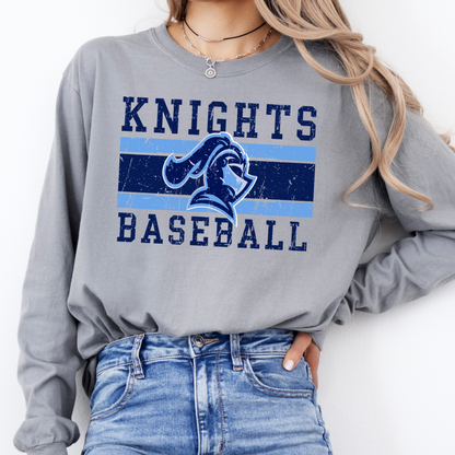 Distressed Knights Baseball (Multiple Styles)