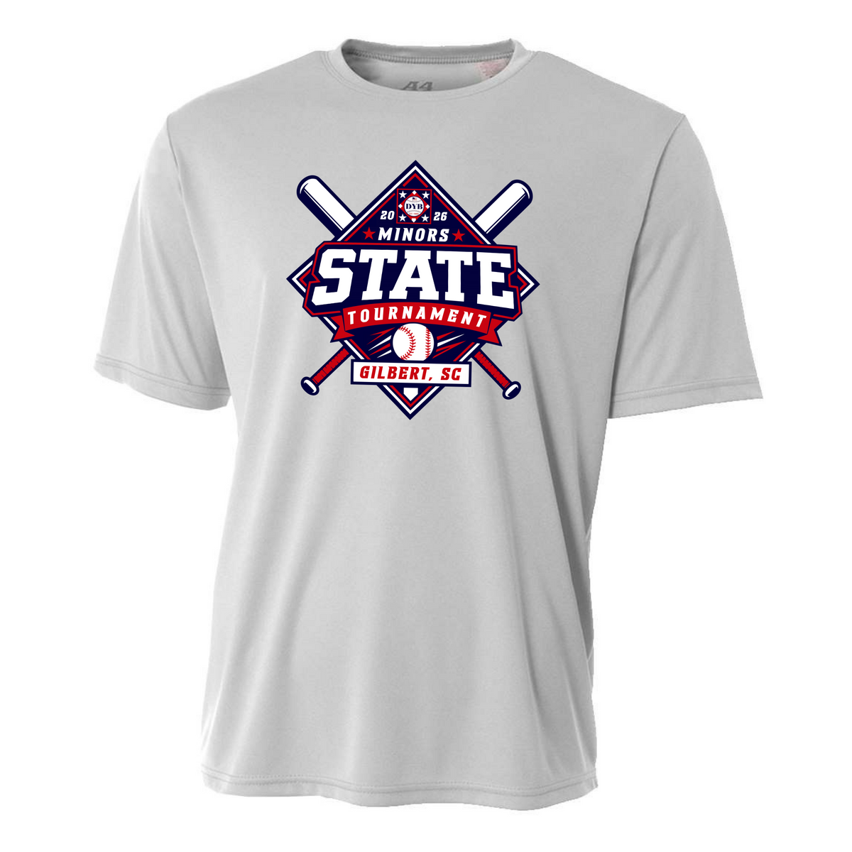 **PREORDER** 2026 DYB Minors State Tournament Performance Tee