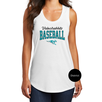 Velocirabbits Classic Logo Tank FRONT ONLY (Multiple Styles / Colors)
