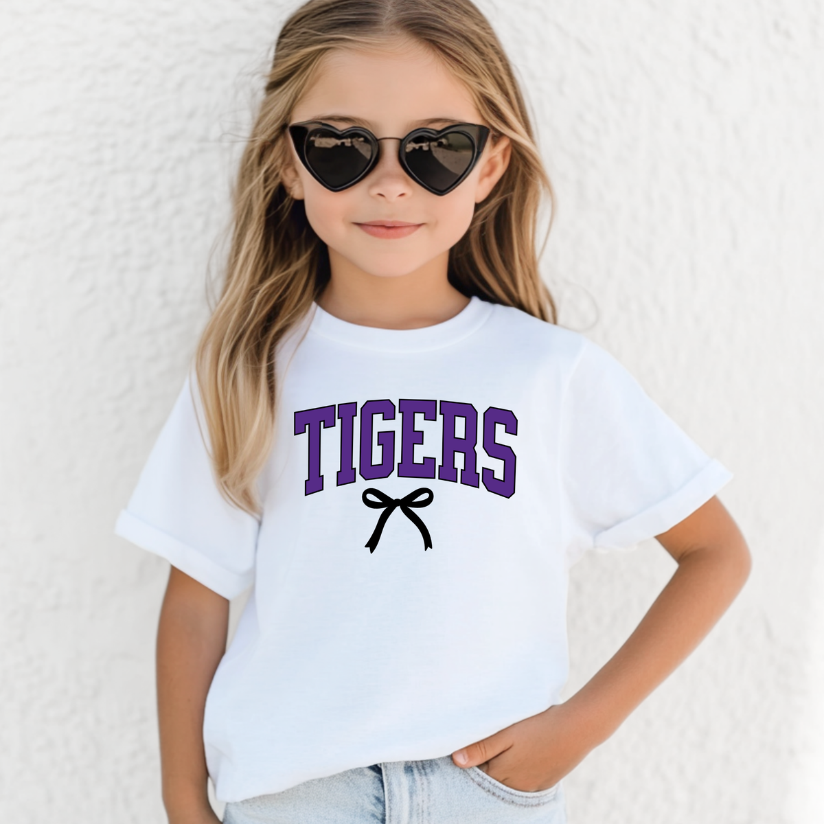Tigers Bow Tee