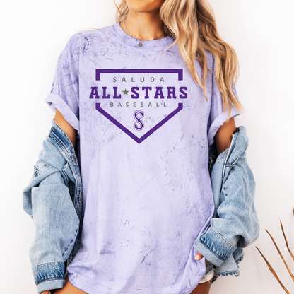 Saluda All Stars Plate Roster Colorblast
