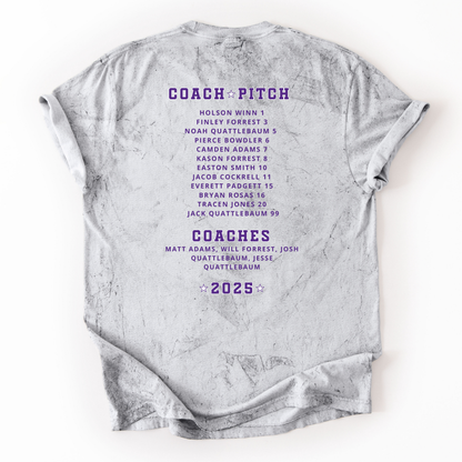 Saluda All Stars Plate Roster Colorblast