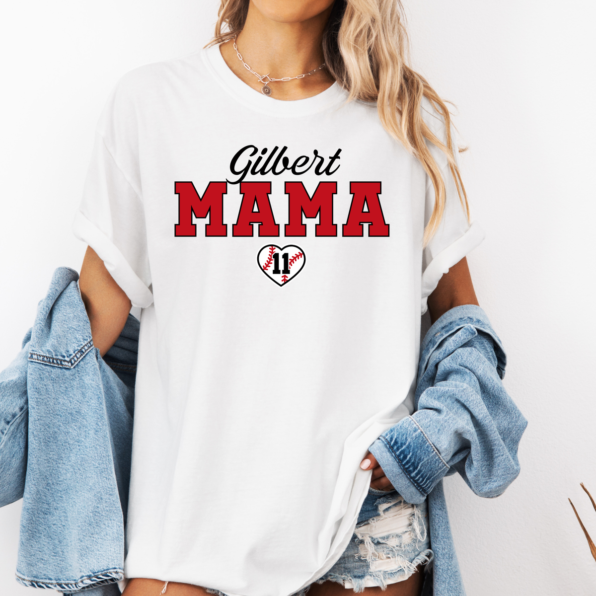 Gilbert DYB Custom Name Tee (Team Colors)